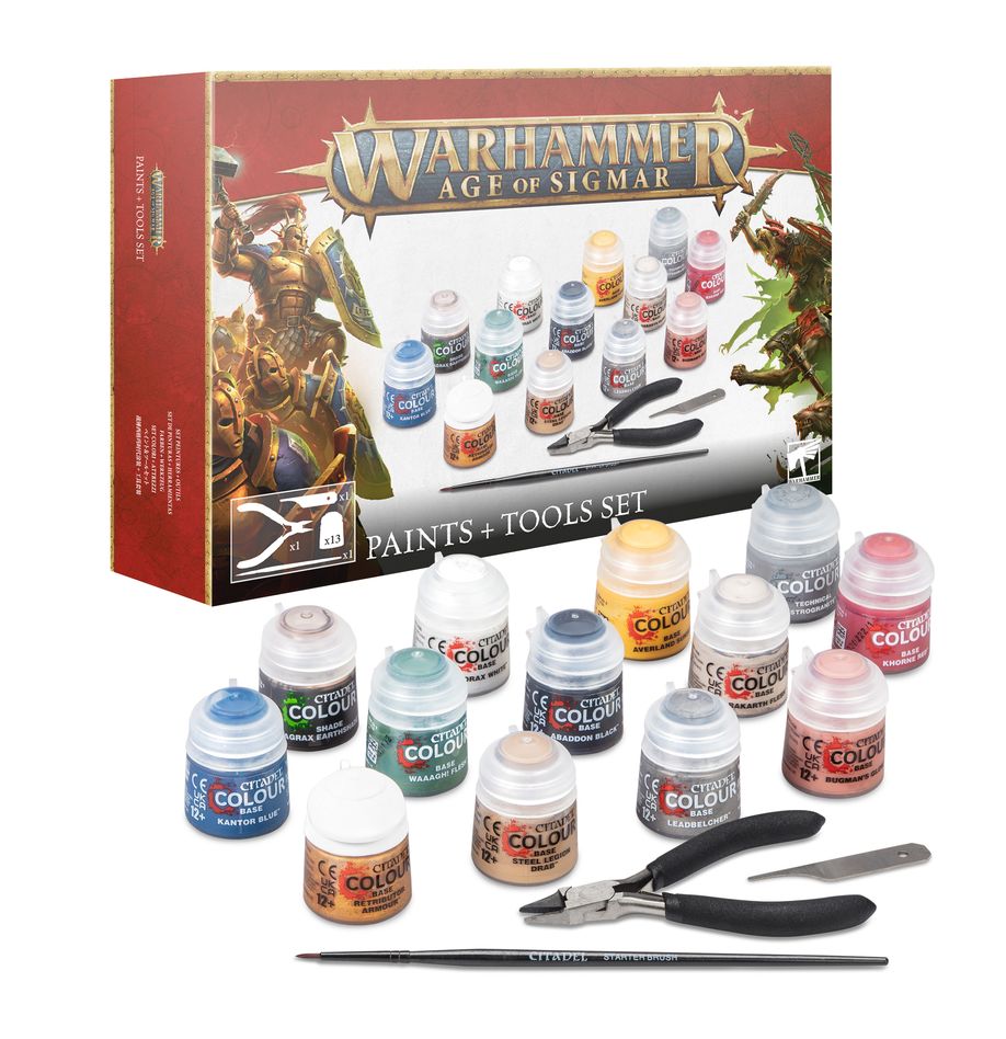 Citadel Age of Sigmar Paints + Tools 2024