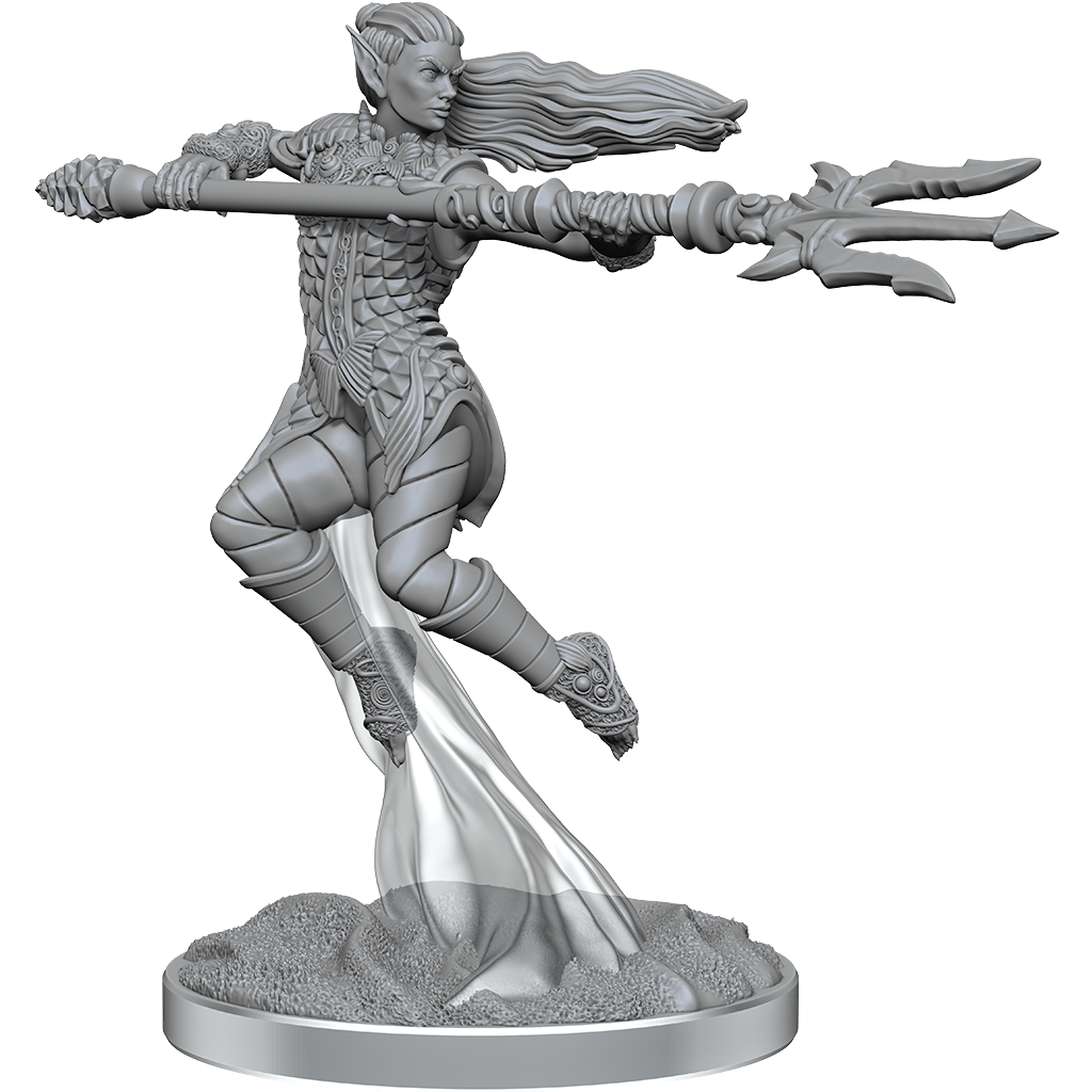 D&D Nolzurs Minis: Sea Elf Fighters