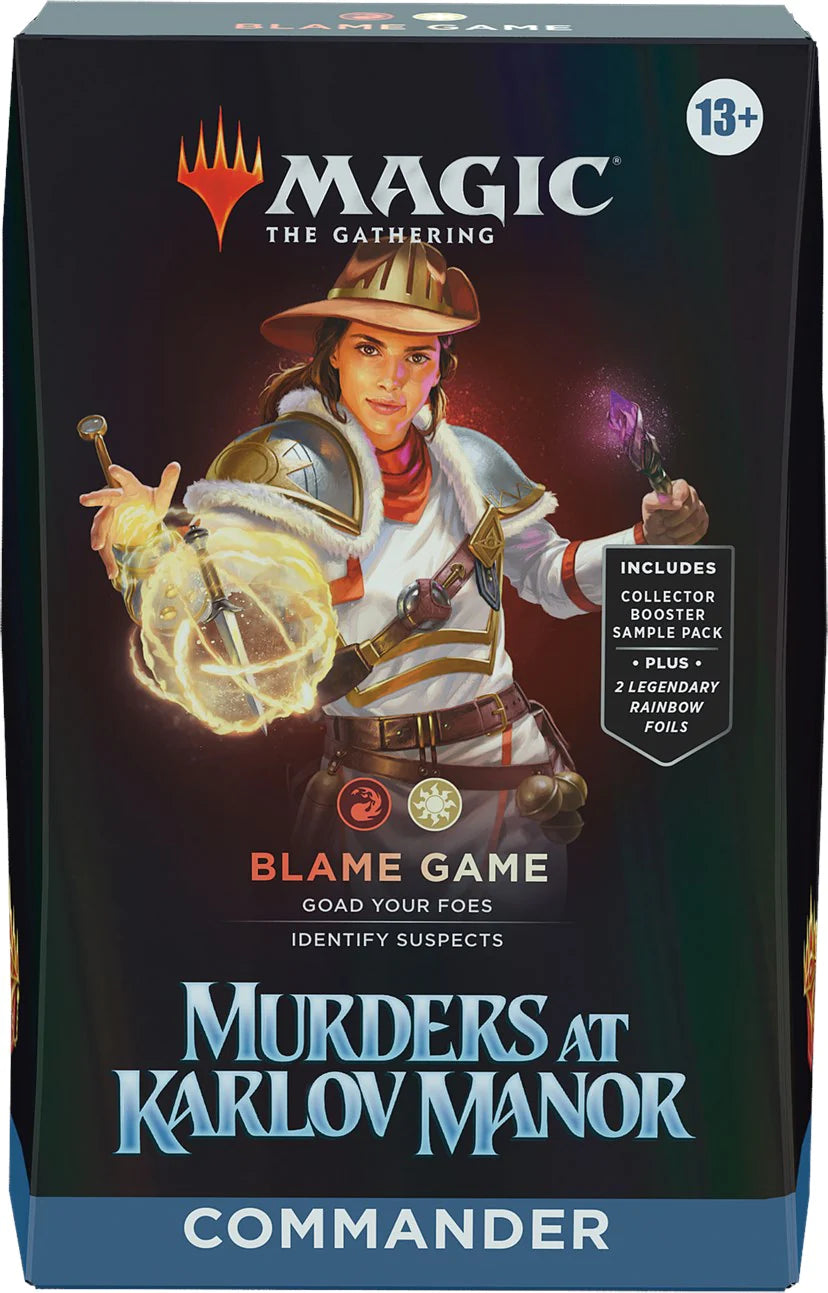 MTG: Murders at Karlov Mannor Commander Deck Blame Game