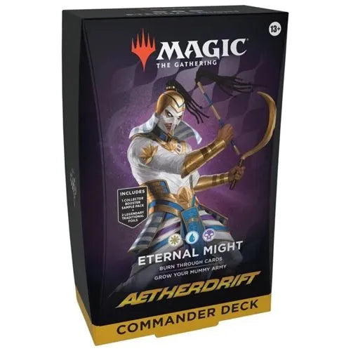MTG Aetherdrift Commander Deck Eternal Might