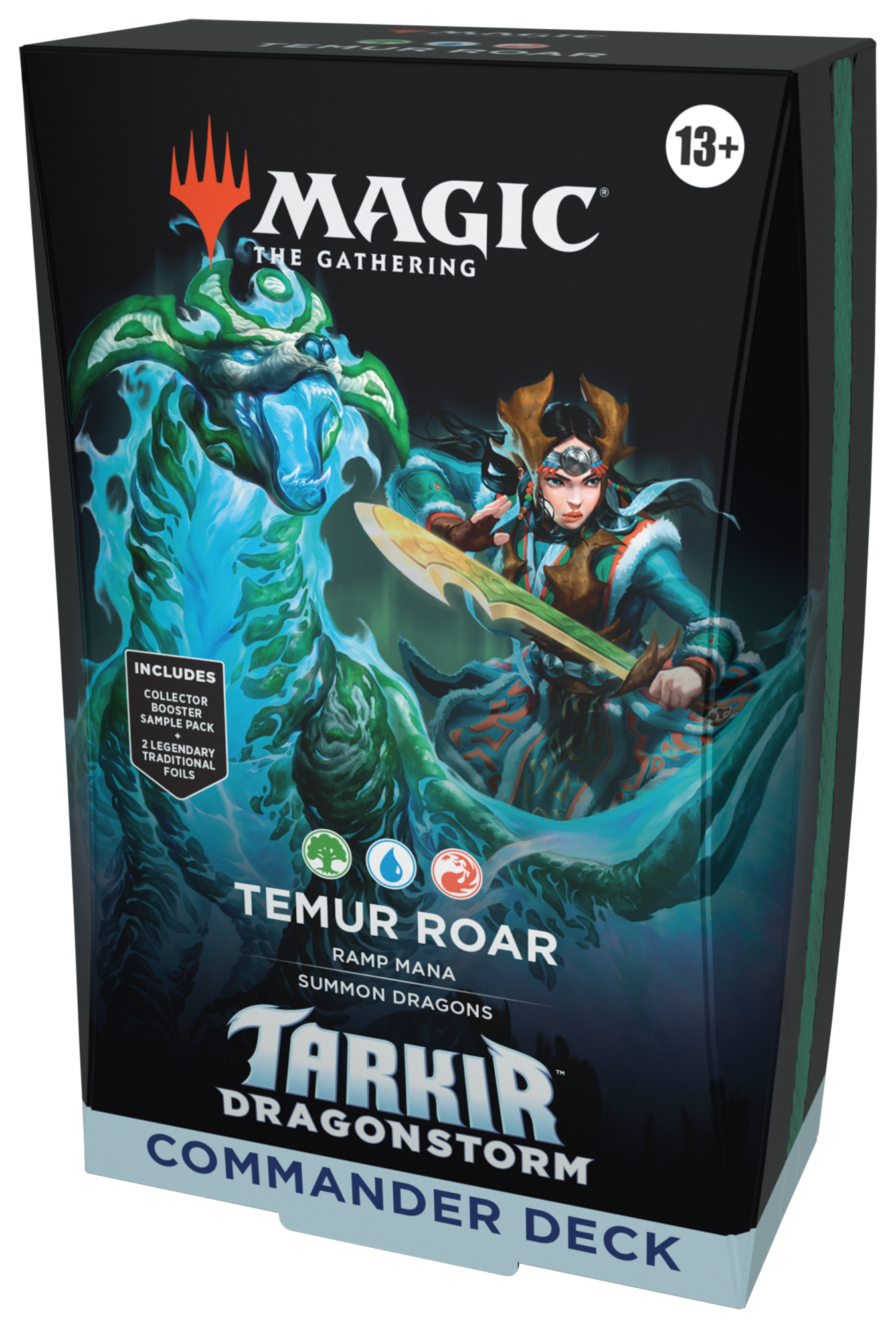 MTG Tarkir Dragonstorm Commander Temur Roar