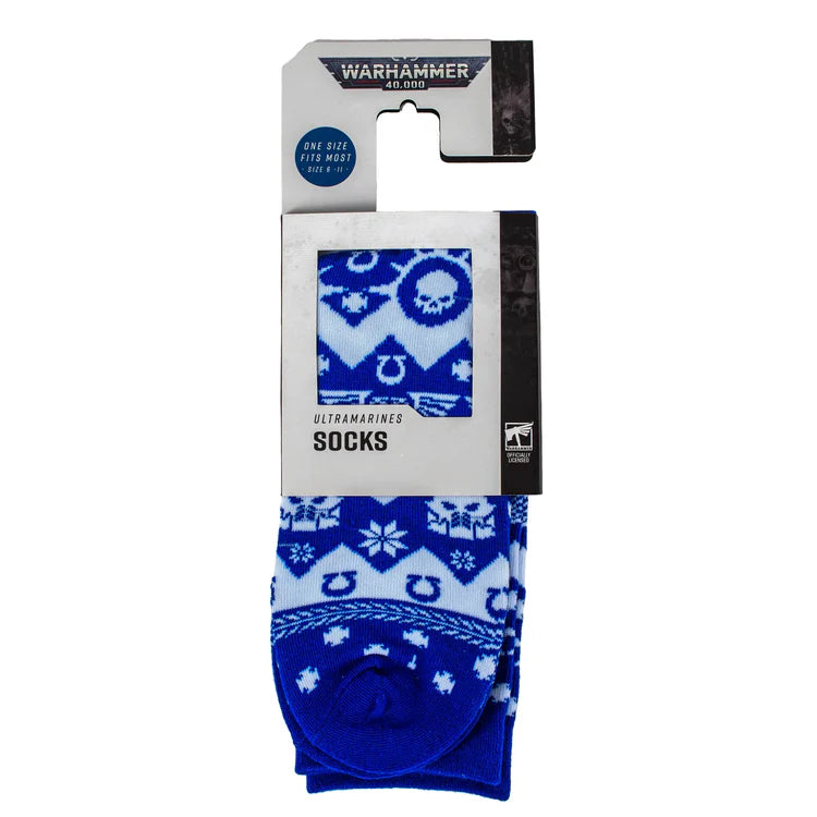 Warhammer 40000: Ultramarines Socks