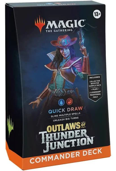 MTG Outlaws of Thunder Junction Commander Deck Quick Draw