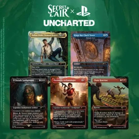 MTG: Secret Lair x Uncharted: Uncharted (Non-Foil version)