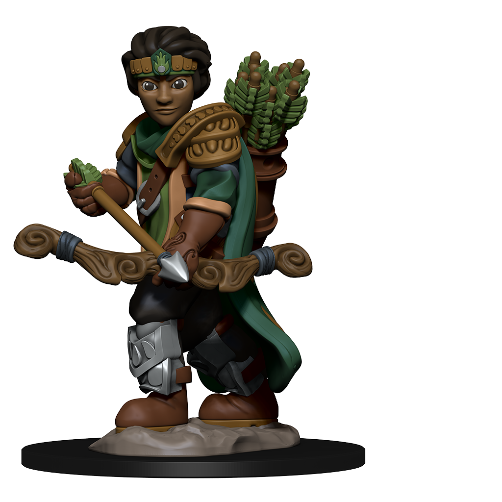 Wardlings RPG Figures Boy Ranger and Wolf