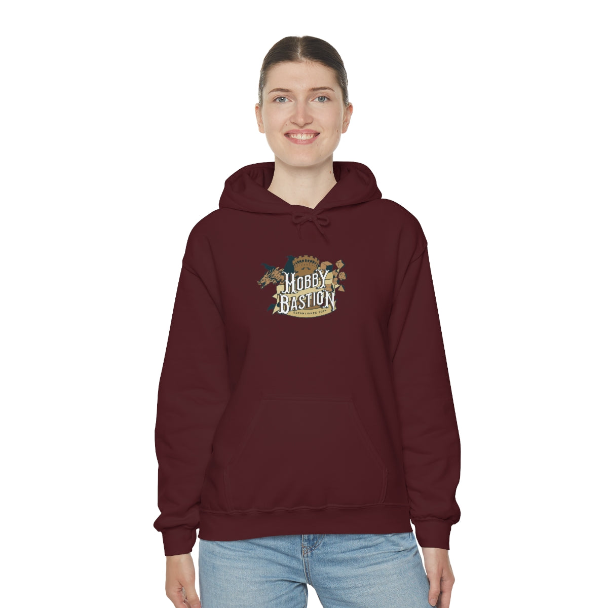 Hobby Bastion Logo - Pull Over Hoodie