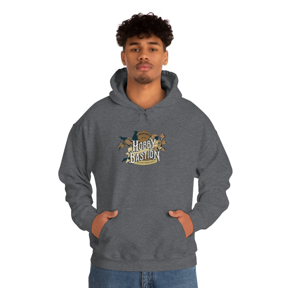 Hobby Bastion Logo - Pull Over Hoodie