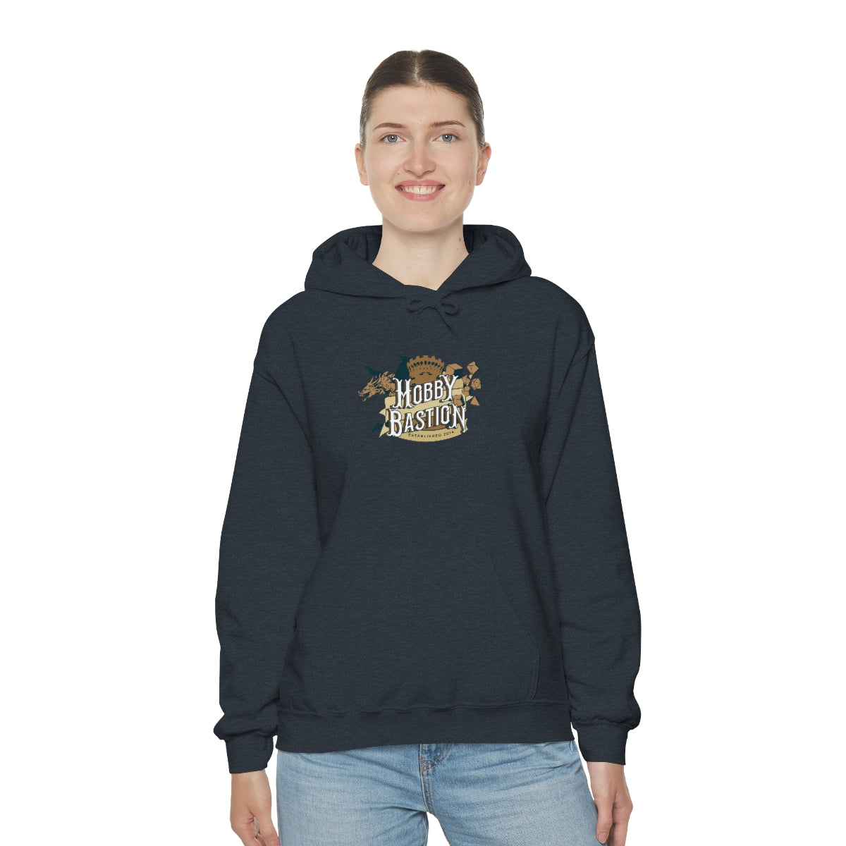 Hobby Bastion Logo - Pull Over Hoodie