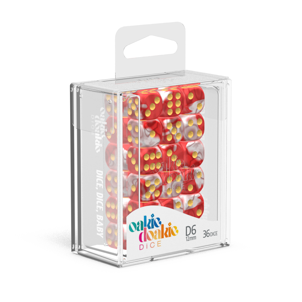 Oakie Doakie D6 12mm Red Sky