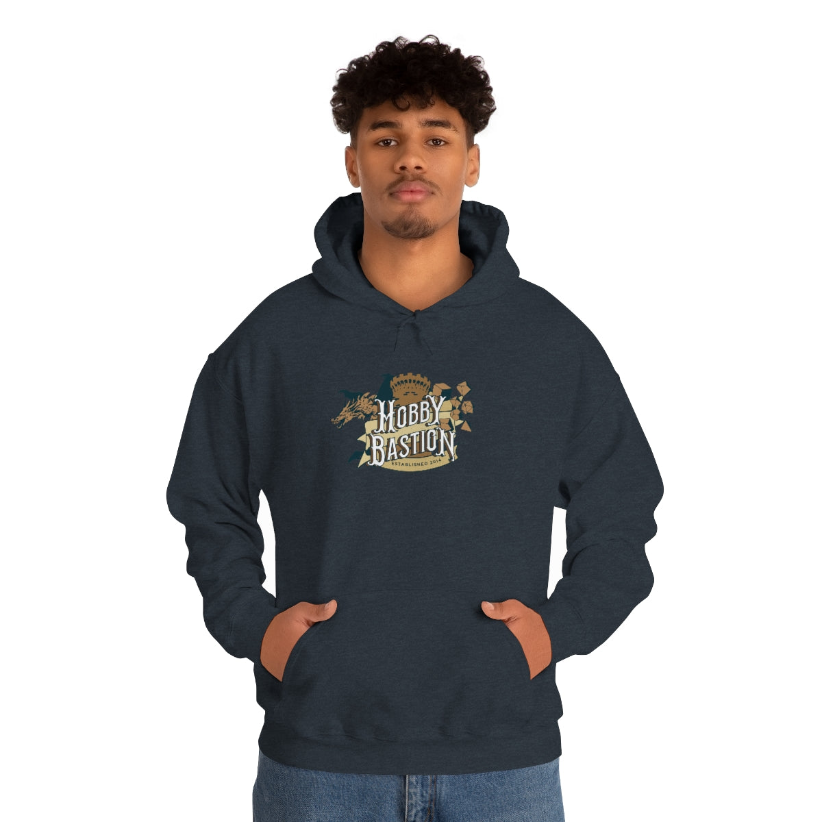 Hobby Bastion Logo - Pull Over Hoodie