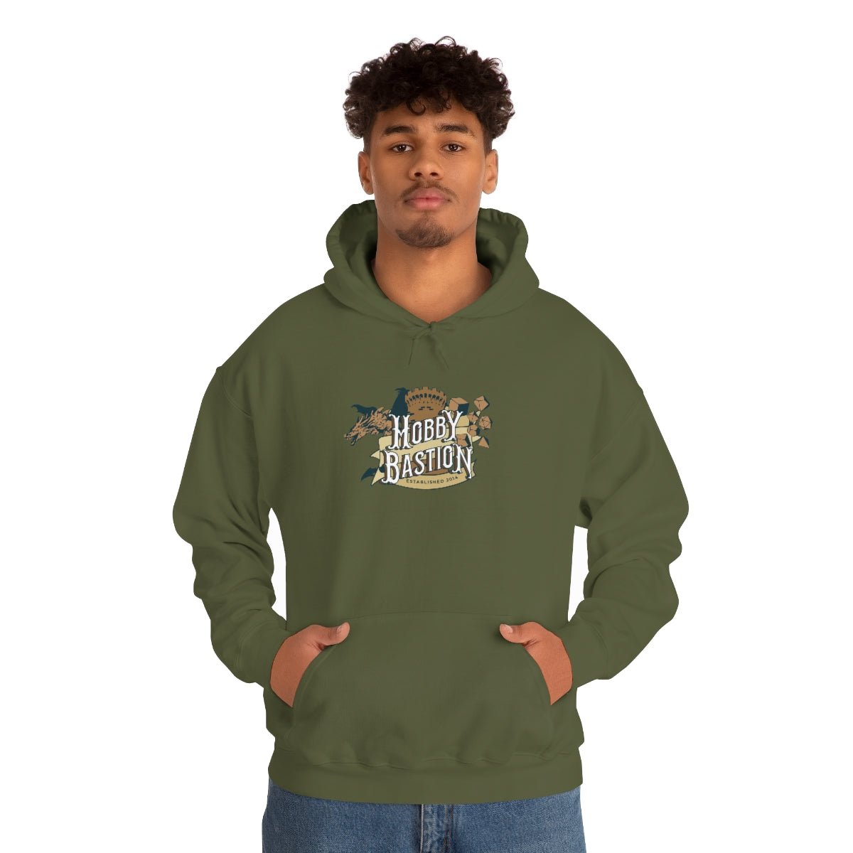 Hobby Bastion Logo - Pull Over Hoodie