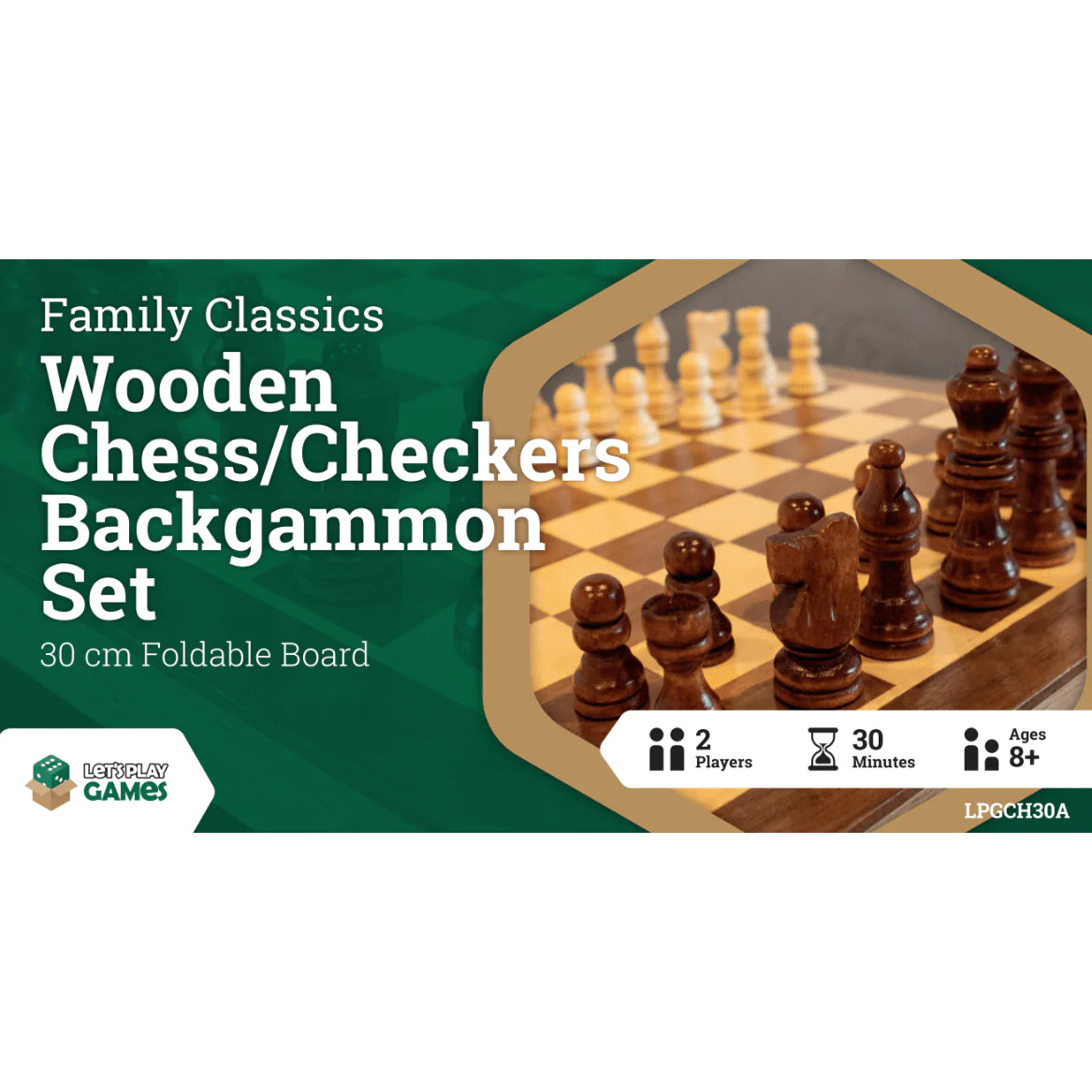 LPG Chess Set 30cm