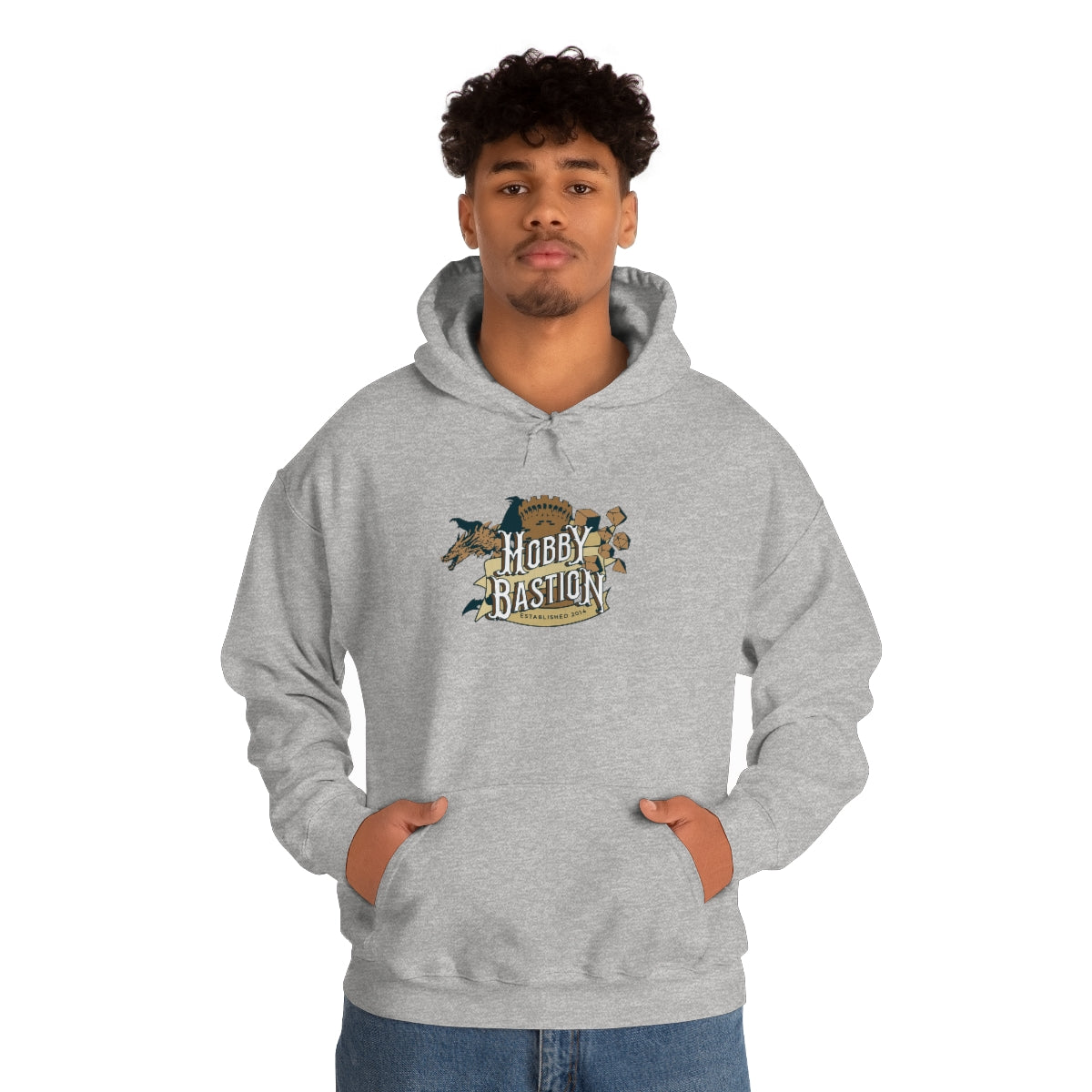 Hobby Bastion Logo - Pull Over Hoodie