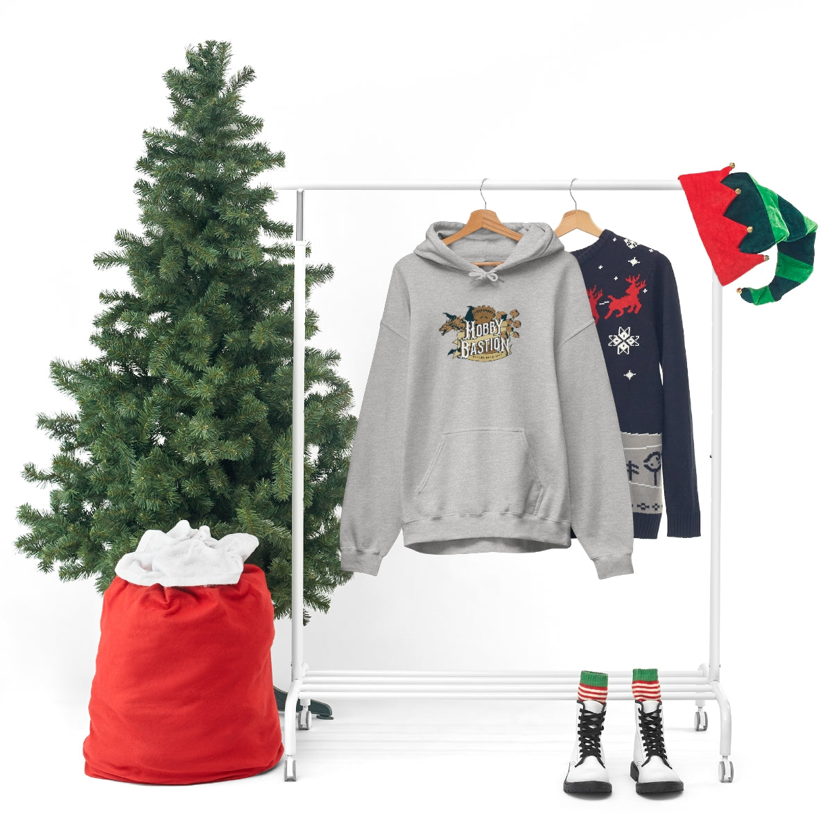Hobby Bastion Logo - Pull Over Hoodie