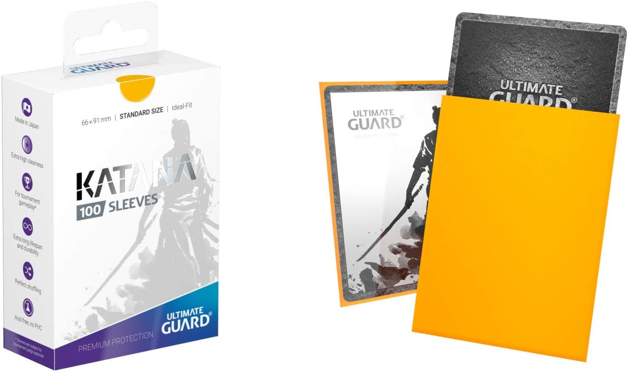 Ultimate Guard - Katana Sleeves - Yellow