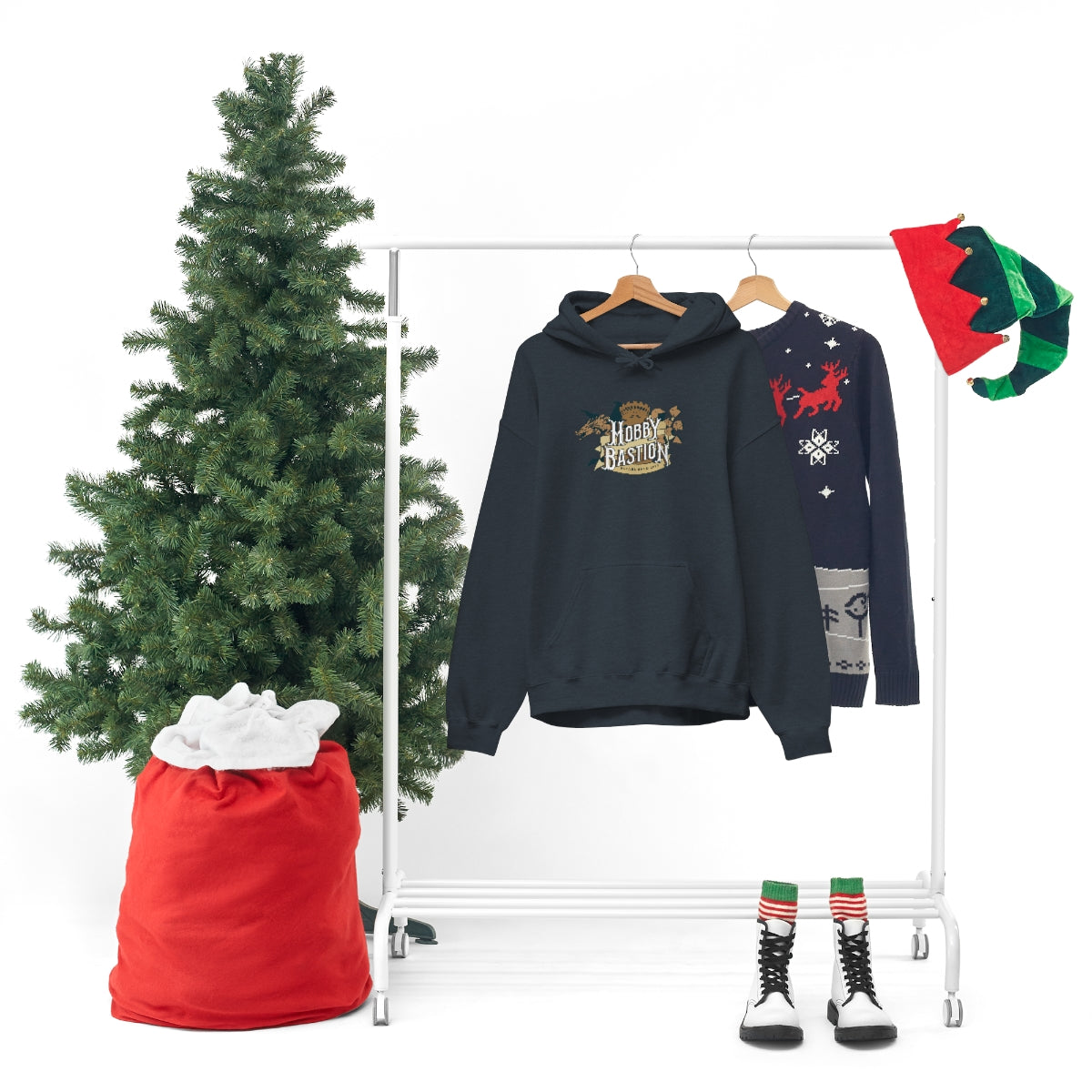 Hobby Bastion Logo - Pull Over Hoodie