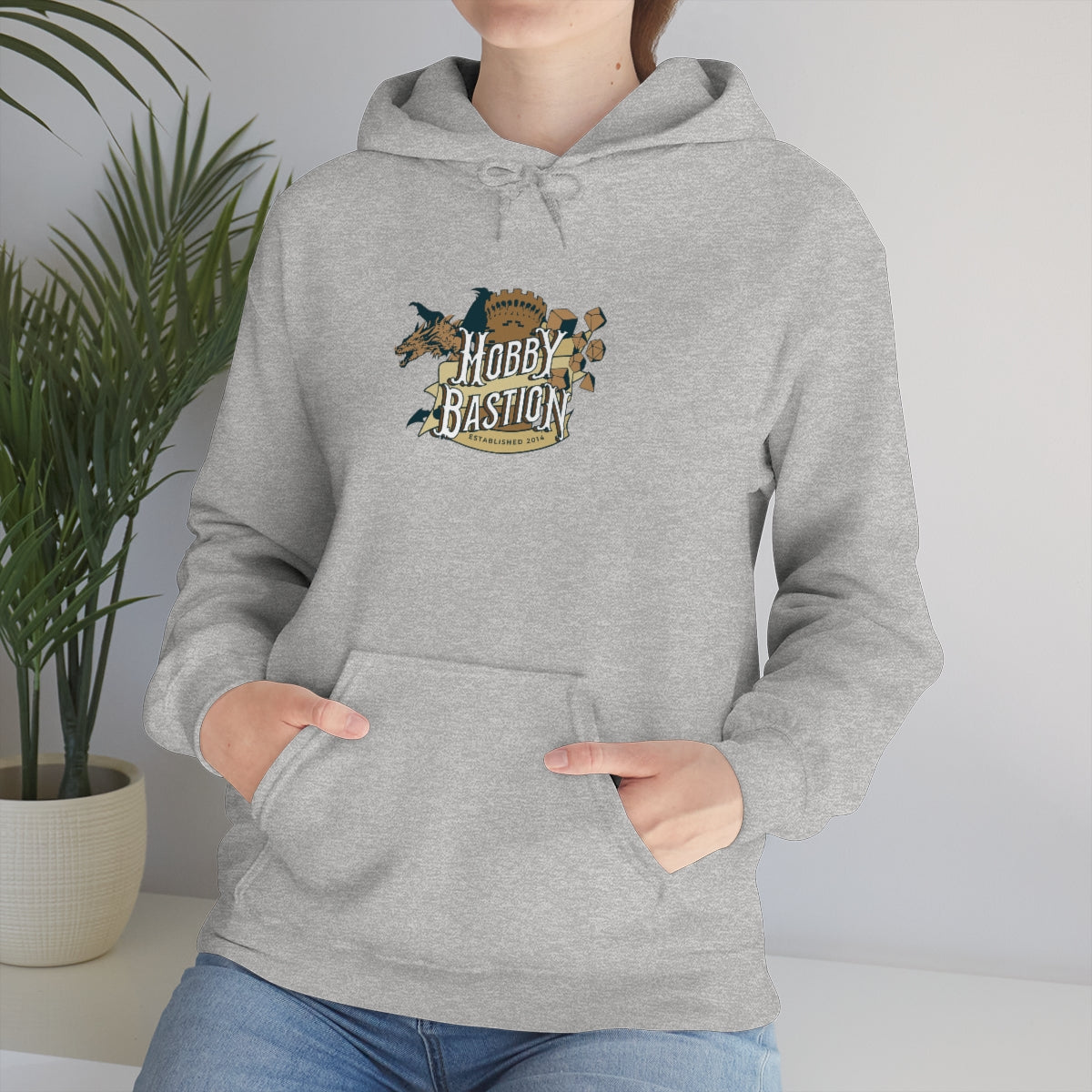 Hobby Bastion Logo - Pull Over Hoodie