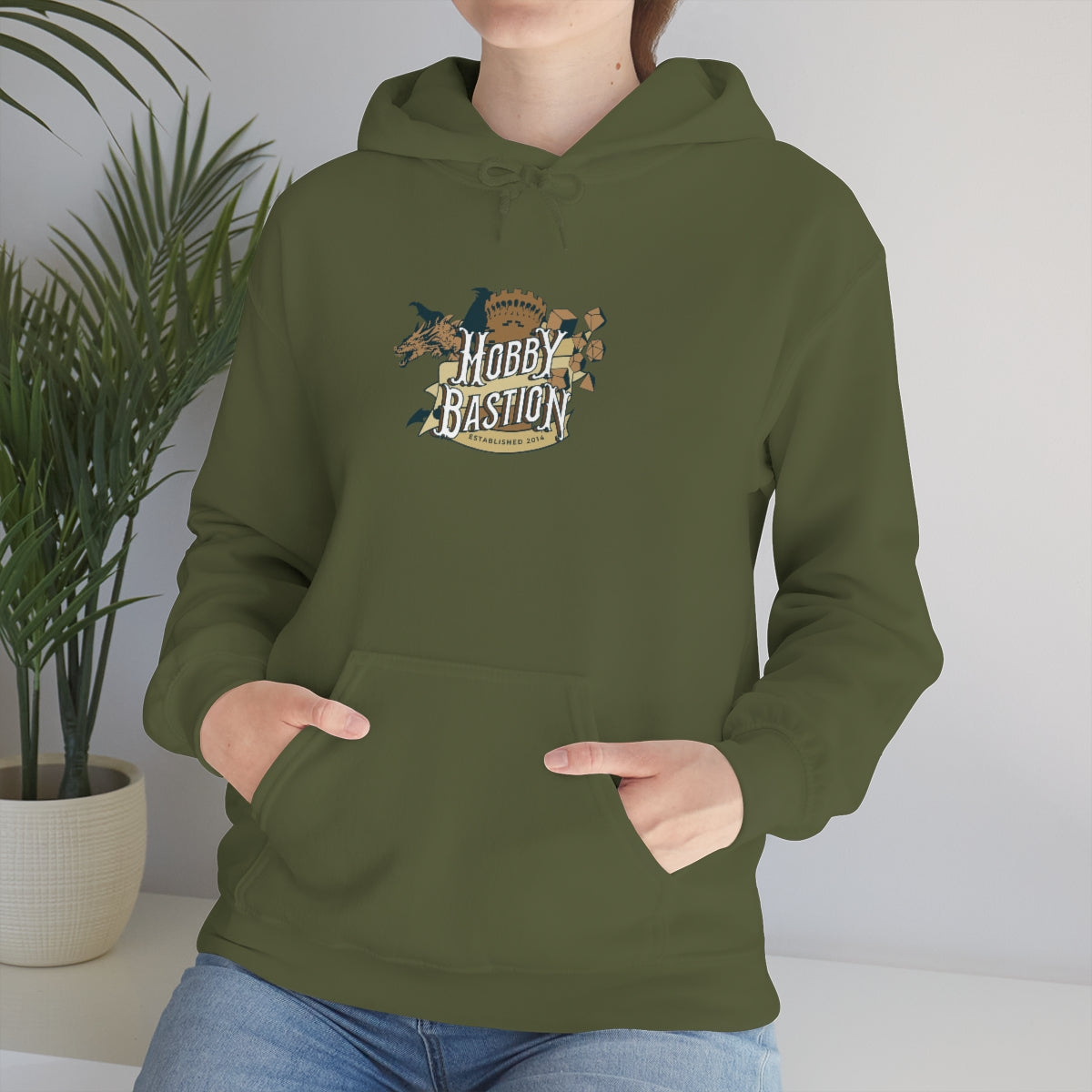 Hobby Bastion Logo - Pull Over Hoodie