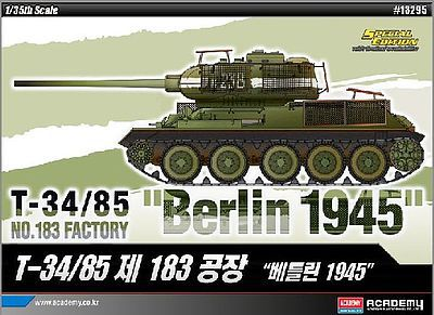 Academy 1/35 T-34/85 No.183 Factory 13295