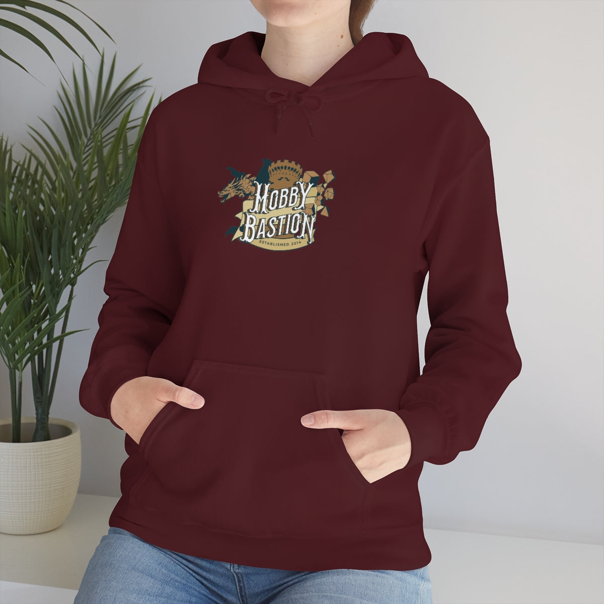 Hobby Bastion Logo - Pull Over Hoodie