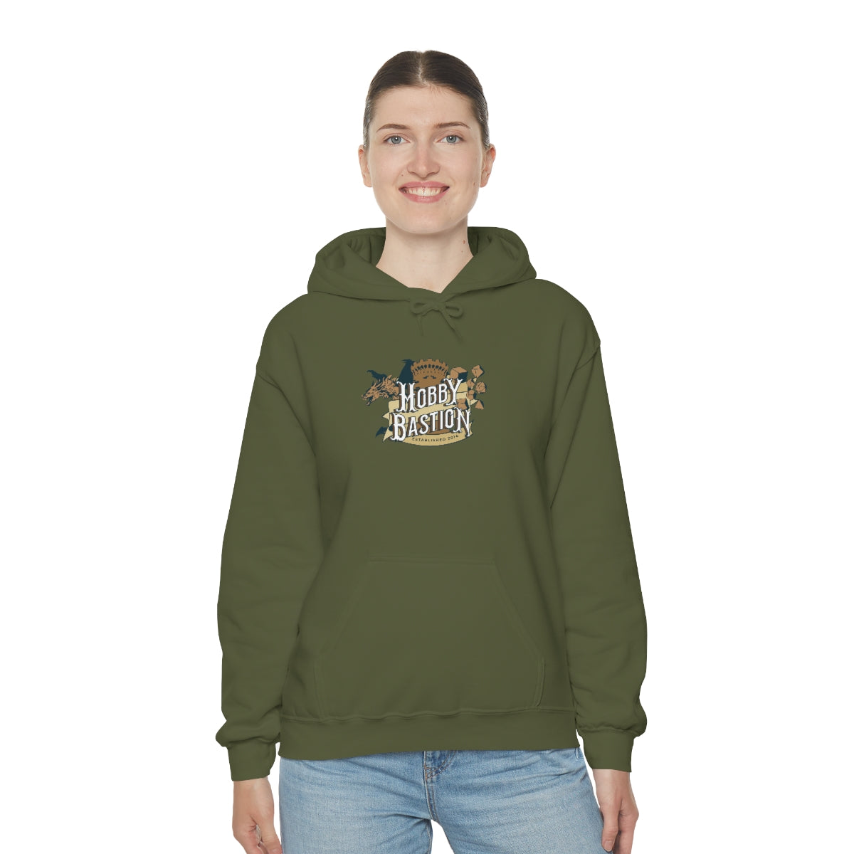 Hobby Bastion Logo - Pull Over Hoodie