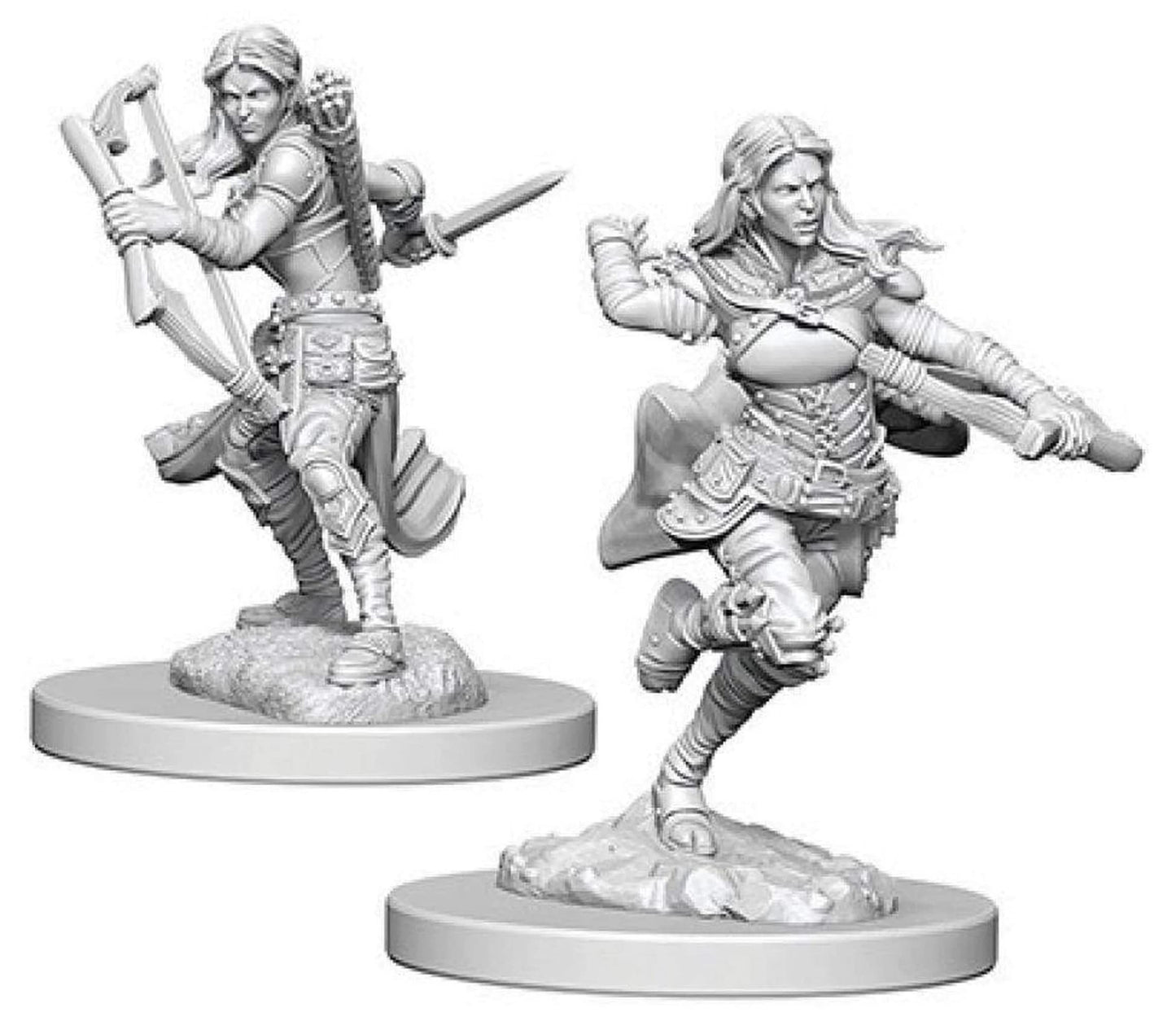 D&D Nolzurs Minis: Air Genasi Female Rogue