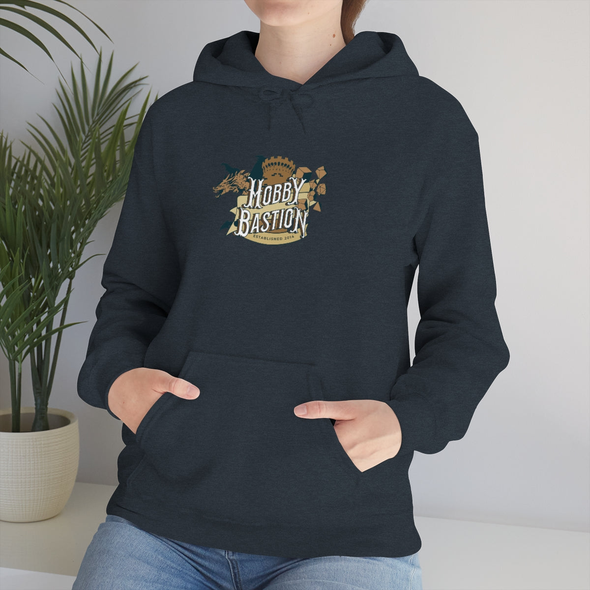 Hobby Bastion Logo - Pull Over Hoodie