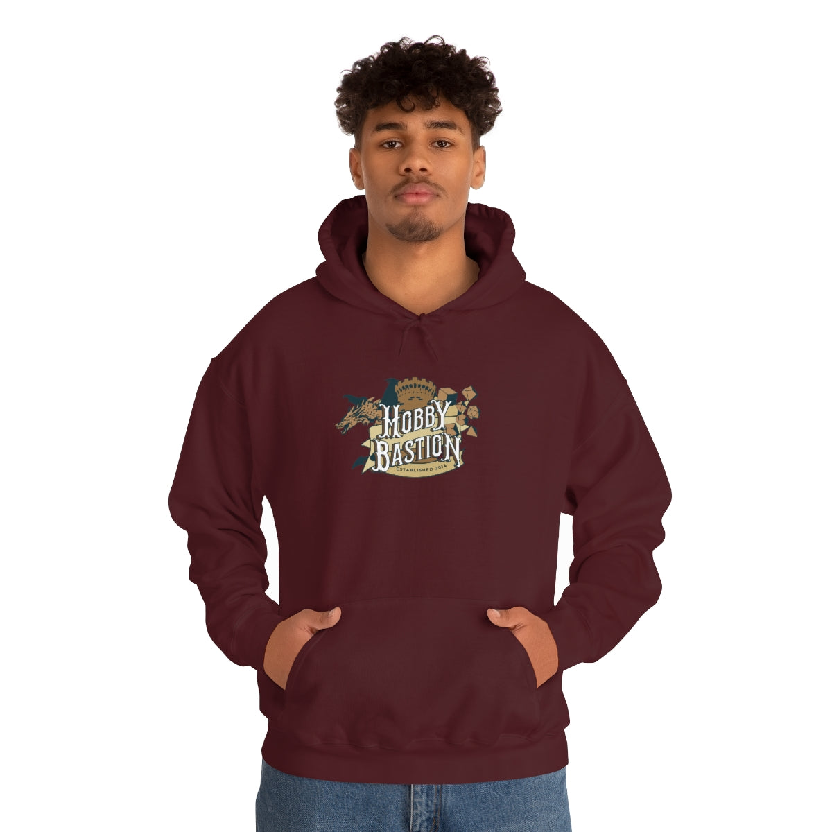 Hobby Bastion Logo - Pull Over Hoodie