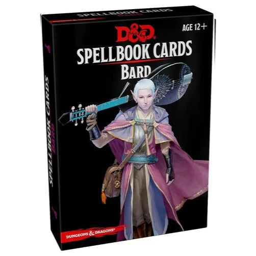 D&D Spellbook Cards Bard Deck
