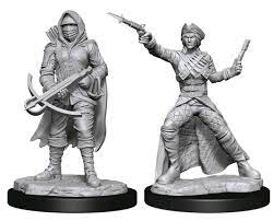 D&D Deep Cuts Minis: Bounty Hunter & Outlaw