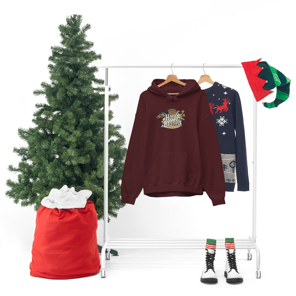 Hobby Bastion Logo - Pull Over Hoodie