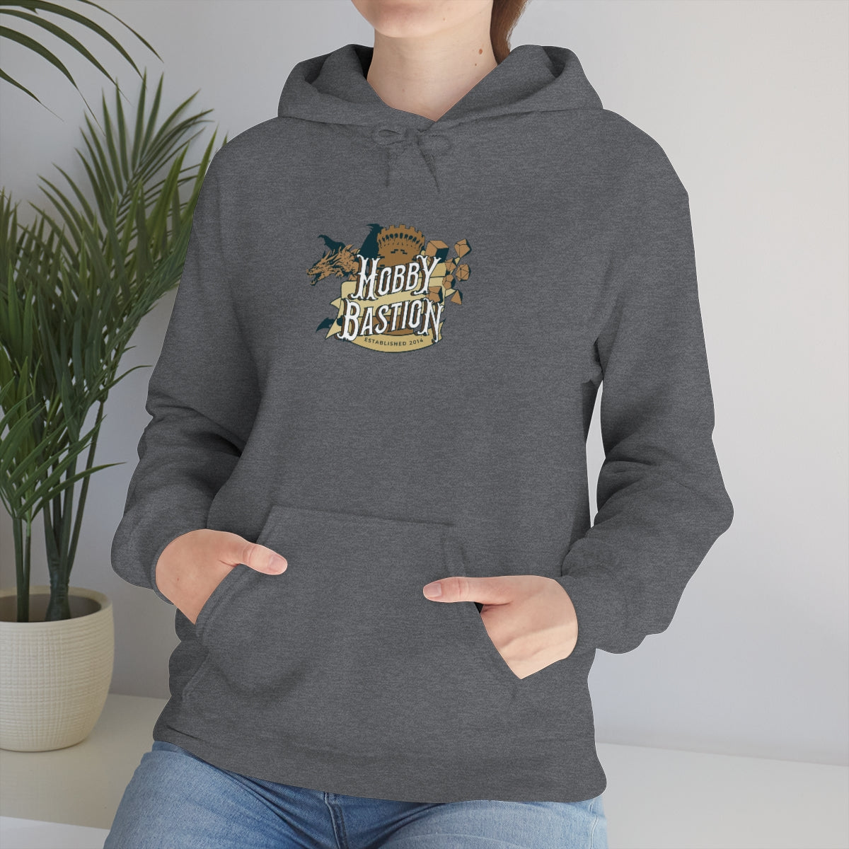 Hobby Bastion Logo - Pull Over Hoodie