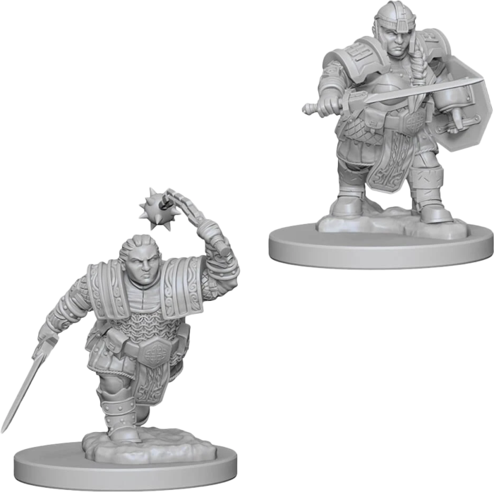 D&D Nolzurs Minis: Dwarf Female Fighter