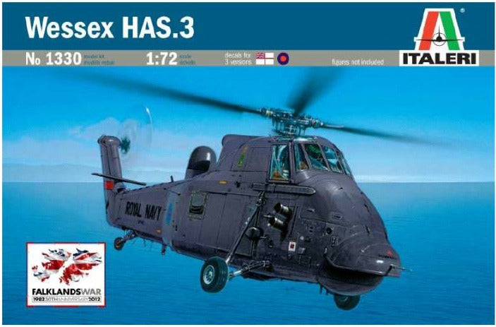 Italeri 1:72 Heli Wessex HAS3 Falklands