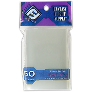 Fantasy Flight: Purple Standard European Board Game Sleeves
