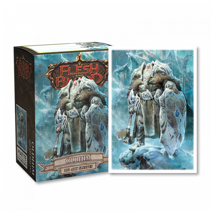 Flesh and Blood Dragon Shield Sleeves 100 - Oldhim