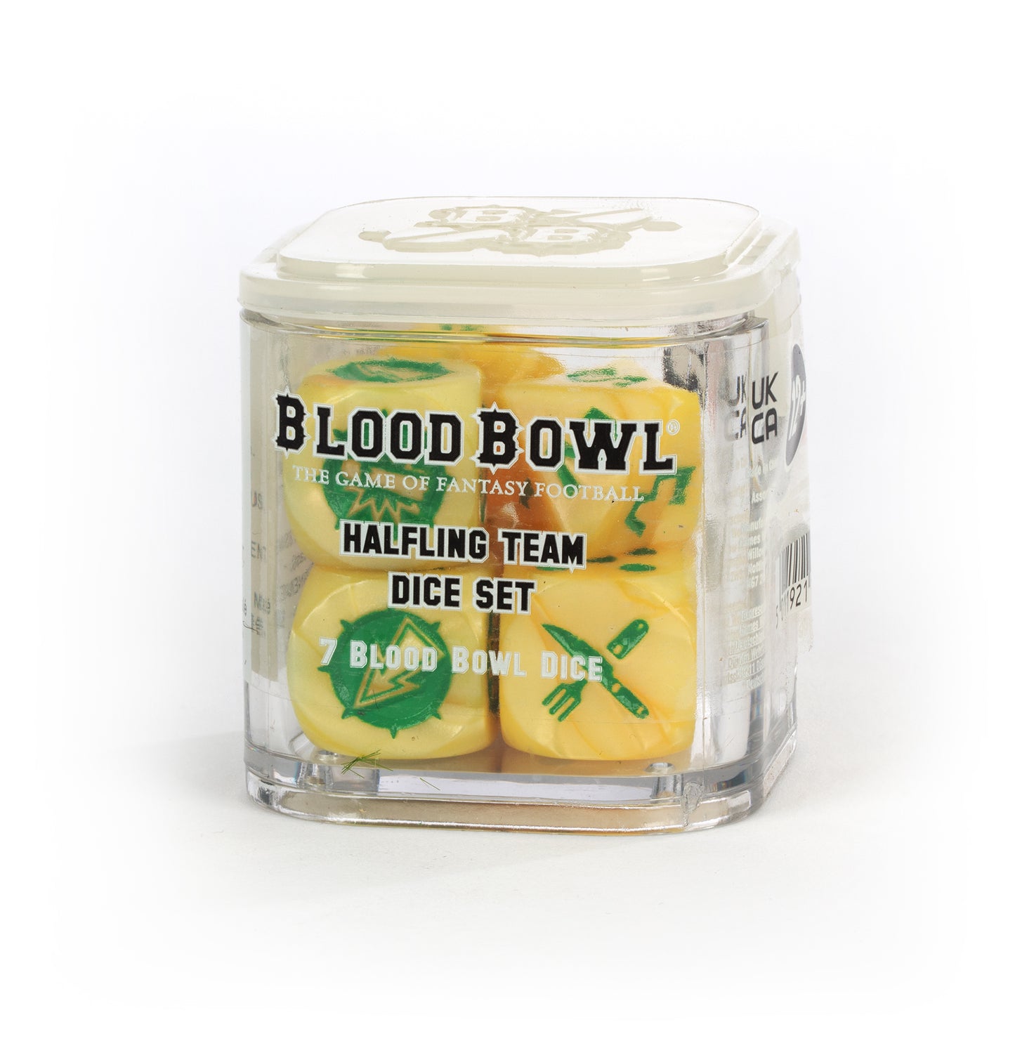 Blood Bowl Halfling Dice