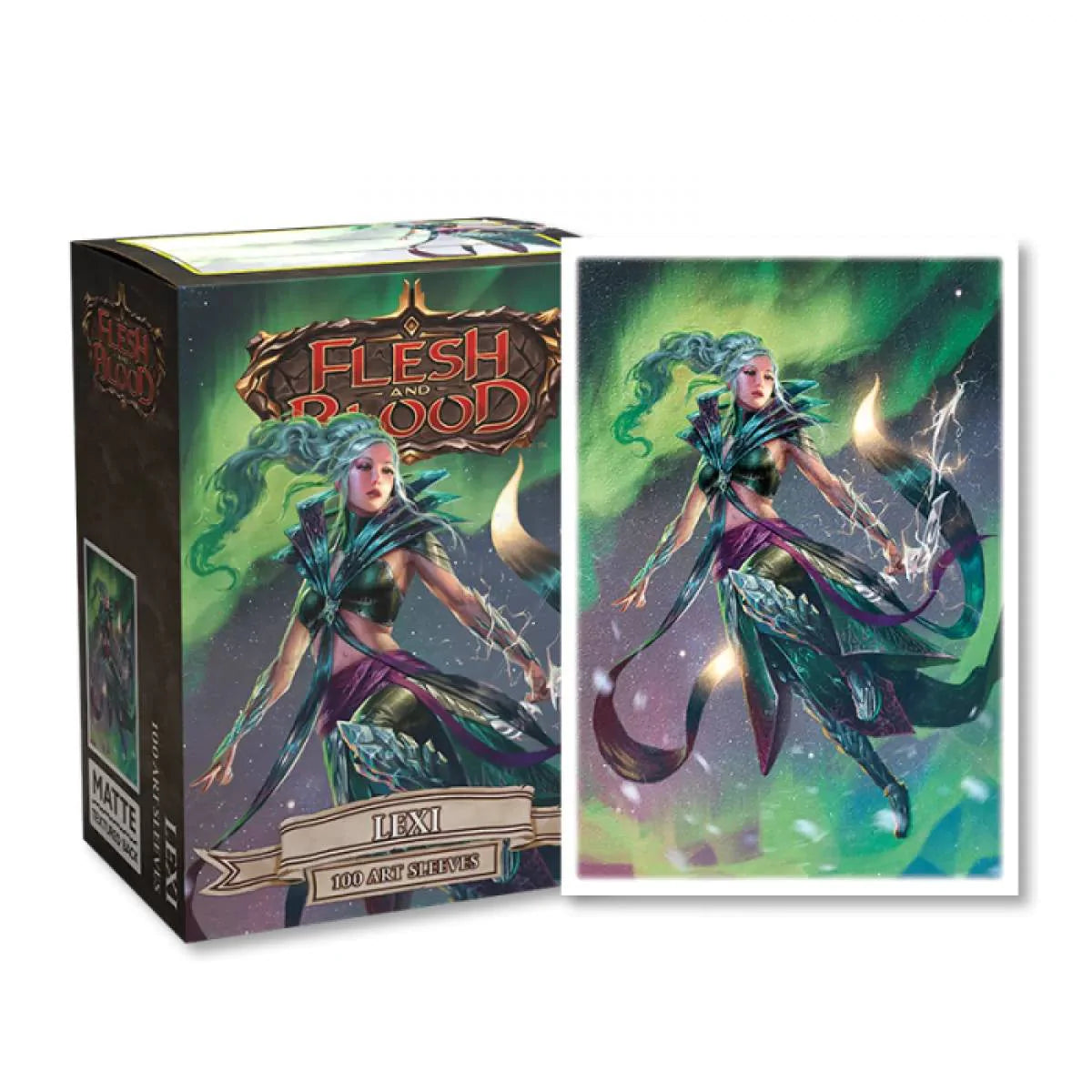 Flesh and Blood Dragon Shield Sleeves 100 - Lexi