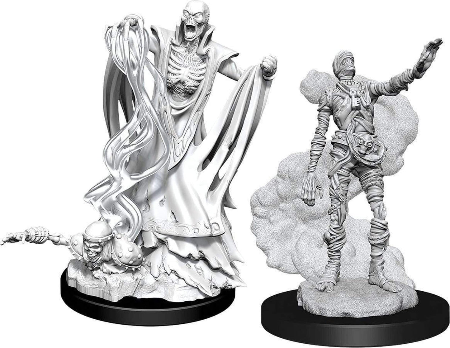 D&D Nolzurs Minis: Lich & Mummy Lord