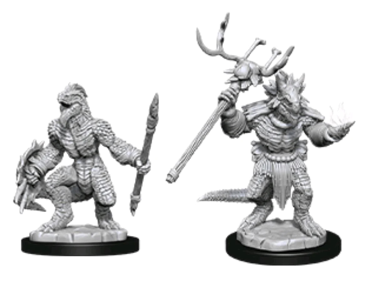 D&D Nolzurs Minis: Lizardfolk & Lizardfolk Shaman