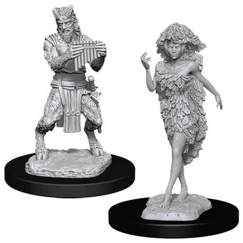 D&D Nolzurs Minis: Satyr & Dryad