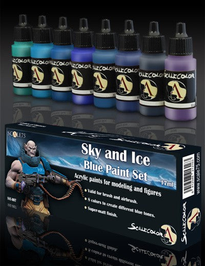 Scale 75 Scalecolor Sky and Ice Paint Set