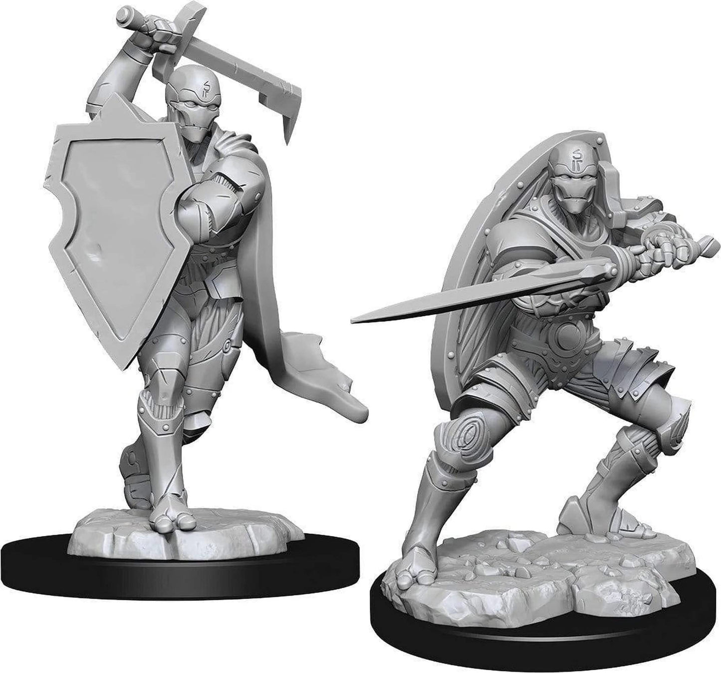D&D Nolzurs Minis: Warforged Male Fighter
