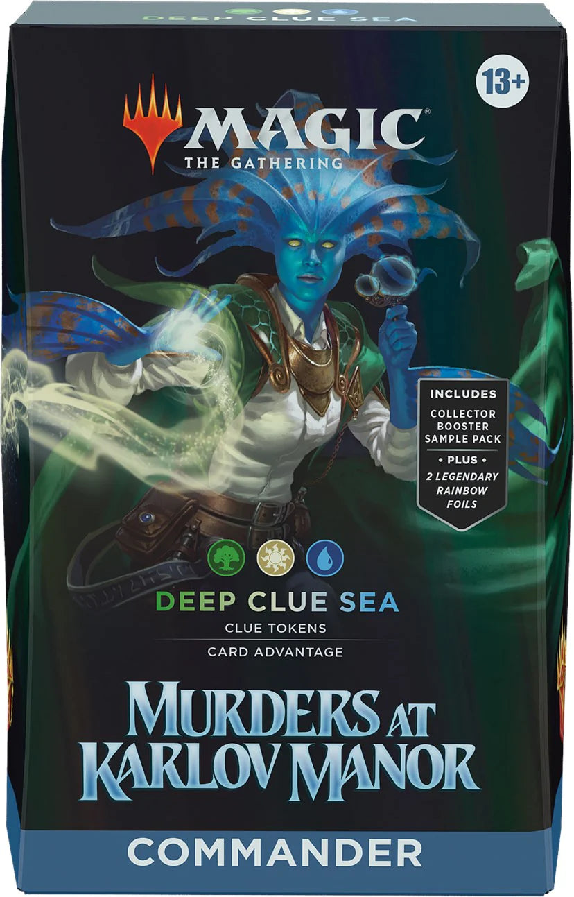 MTG: Murders at Karlov Mannor Commander Deck Deep Clue Sea