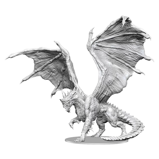 D&D Nolzurs Minis Adult Blue Dragon