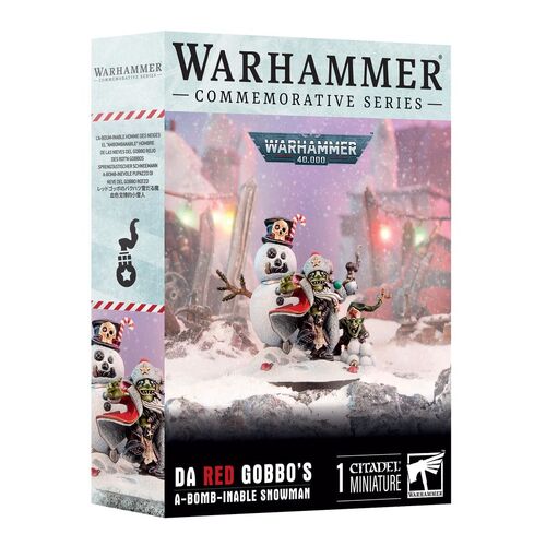 Warhammer 40K Christmas Promo: Da Red Gobbos A-Bomb-Inable-Snowman