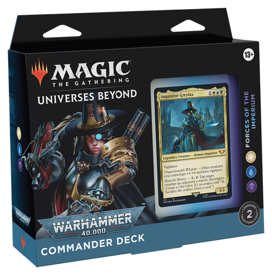 MTG: Warhammer 40k Commander Forces of the Imperium