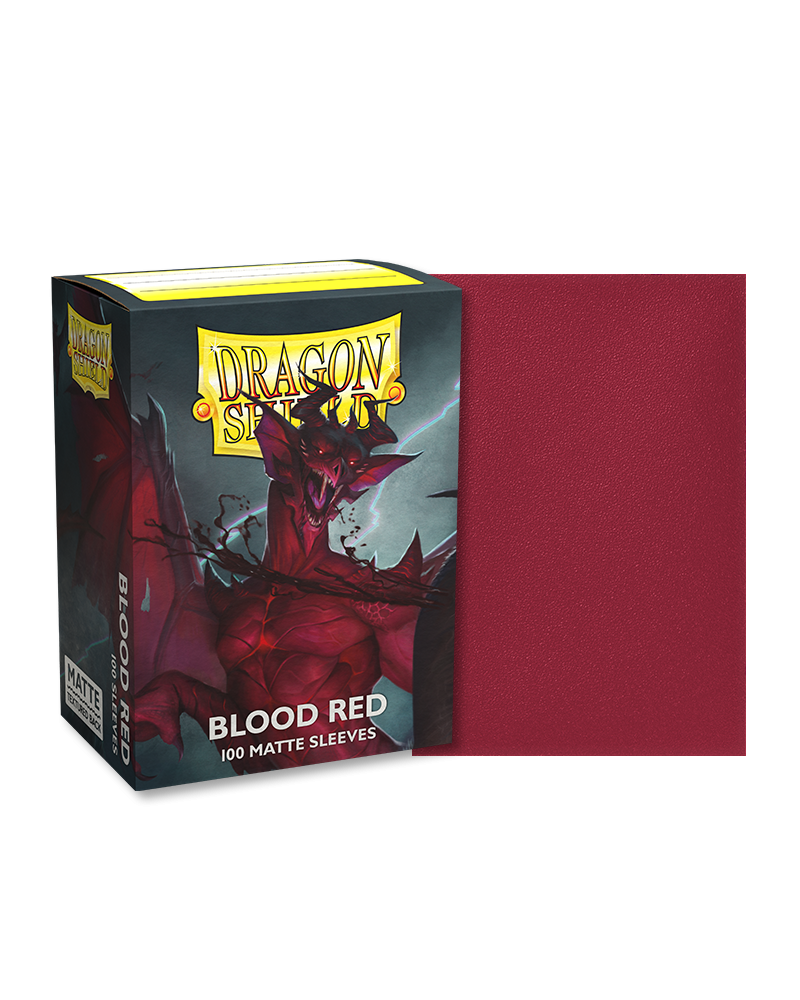 Dragon Shield Blood Red Matte