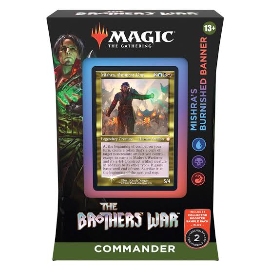 The Brother's War Mishra’s Burned Banner Commander Deck