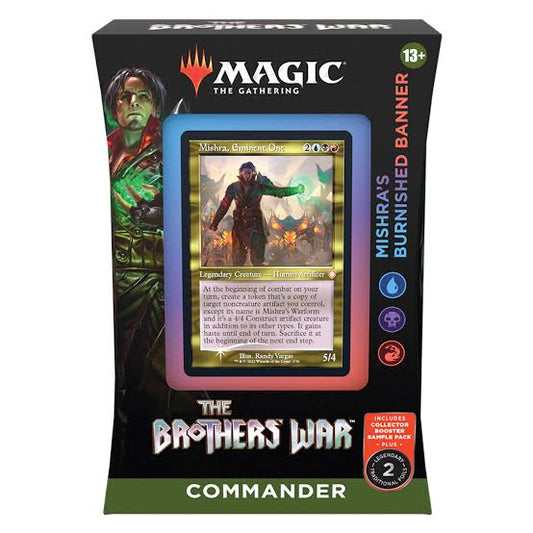 The Brother's War Mishra’s Burned Banner Commander Deck